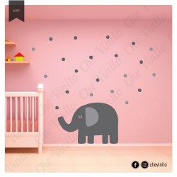 Vinilo Infantil Elefante